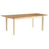 Miliboo Table à Manger Extensible rectangulaire Bois frêne L160-210 cm BONAVISTA