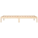 DYRJDJWIDHW Lit de Jour sans Matelas 90x200 cm Bois de pin Massif, canapé Convertible Salon, Cadre Robuste avec Lattes, Espace Rangement intégré, Meuble Multifonction Chambre