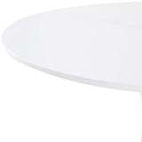 buybyroom Table de Salle à Manger Ronde Blanche bistrot Table de Cuisine Table Table Table de Salle à Manger Table