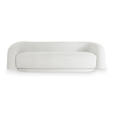 Paris Prix - Canapé 3 Places Bouclette kerio 210cm Beige