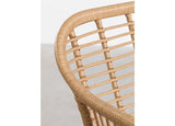 SKLUM Chaise de Salle à Manger en rotin synthétique Zole Noir