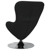 Générique Chaise Œuf Tissu Noir,Fauteuils,15.8KG-42002738