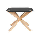 Leitmotiv Table Basse scandinave Miste - L. 60 x H. 40 cm - Noir