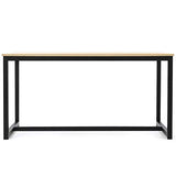 IDMarket - Table à Manger Rectangle Detroit 8 Personnes Design Industriel 180 cm