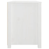 KTHLBRH Armoire d'appoint, blanche, 100 x 40 x 54 cm, en pin massif, buffet pour chambre à coucher, garde-robe, convient pour la cuisine, la chambre à coucher, la salle à manger, le salon ou le