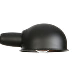 Applique Murale Vintage Noire avec Interrupteur, Lampe de Murale Réglable avec Prise Abat-Jour en Métal Pivotant Lampe de Lecture Murale avec Câble, E27 Lampe de Industrielle Intérieure Chambre Salon