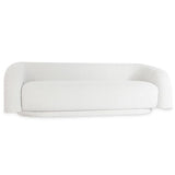 Paris Prix - Canapé 3 Places Bouclette kerio 210cm Beige