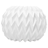 abat-jour en origami ombre murale Shades de lampe à lustre ancien papier origami décor abat-jour pliant en origami abat-jour suspendu plier abat-jour de lustre Accessoires blanche