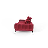 Siblo Canape 3 Places - Salvio 3 Collection Meubles de Salon - Confortable Canapé Convertible - Canapé 3 Places - Rouge - 235x106x98 cm