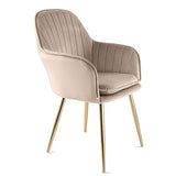 Genesis Muse Fauteuil, Tissu, Taupe, Taille Unique