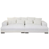 Paris Prix Canapé Design 9 Coussins Monaco 330cm Blanc