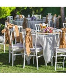Passion Decor Chaise Napoleon Noire - Chaise Salle a Manger Facile à Empiler, pour Réception, Mariage, Banquet en résine de Qualité - 4kg