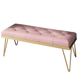 LYRZJJ Repose-Pieds Footstool Ottoman Tableau Tabouret De Chaussure De Changement De Porte De Couloir De Chambre Coussin Souple pour Cabine D'essayage Tabouret Créatif Magasin De Vêtements