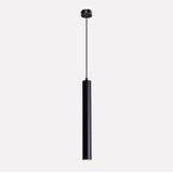 Vecys 1 Pièce Moderne Noir Lampe à Suspension Cylindre à LED COB Patch 3W Suspension Luminaire Cylindre φ4*30.5CM Pour Intérieur Cuisine Ile Salle à Manger Magasin Bar Comptoir