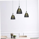 GLSTOY Lustre Fer Artisanal Abat-jour Maille Pour Suspension Au Plafond Éclairage Décoratif Pour Salle à Manger Et Supermarché Compatible Modèle Ouverture