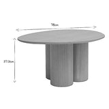 Miliboo Table Basse Design en Bois Clair Hollen