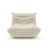 Pouf inclinable doux – Fauteuil ancien pour salon, chambre, bureau et salon d'angle