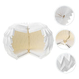 abat-jour en origami ombre murale Shades de lampe à lustre ancien papier origami décor abat-jour pliant en origami abat-jour suspendu plier abat-jour de lustre Accessoires blanche