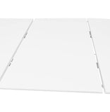 KADIMA DESIGN August Table de Salle à Manger Table de Cuisine Wood Bois Blanc (White) 120 x 120 x 73