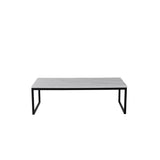 Paris Prix Table Basse en Marbre Estelle 120cm Blanc