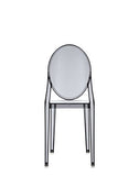 Kartell Victoria Ghost, Chaise, Fumè, Lot de 2