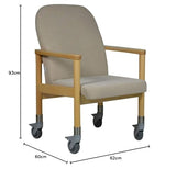 Devita - Lübeck Fauteuil à roulettes avec Frein