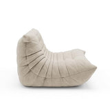 Togo Fauteuil de cheminée en daim doux avec housse en tissu de daim pour salon, chambre à coucher, salon, bureau