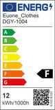 Euone_Clothes Suspension Luminaire avec Abat-jour Boule en Verre Semi-plaqué, Lampe Suspendue de Plafond Moderne, Lustre de Chambre de Salle à manger de Cuisine (Or, 20cm), (‎DGY-1004)