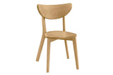 Chaises scandinaves Finition chêne (Lot de 2) Leena