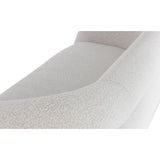 Paris Prix - Canapé 3 Places Bouclette kerio 210cm Beige