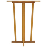 vidaXL Table de Bar 90x65x105 cm Bois de Teck Solide