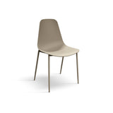 PAZZO DESIGN Chaise Alix set de 4 chaises (Taupe )