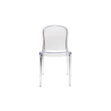 Miliboo Chaises empilables Design Transparentes (Lot de 2) THALYSSE