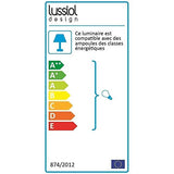 LUSSIOL Luminaire Athena, suspension métal, 40 W, noir, ø 28 x H 28 cm