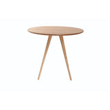 Miliboo Table à Manger Ronde Bois Clair D90 cm ARTIK