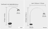Moderne Lampadaire Salon Les Lampes Verticales Légères Debout Allument Le Lampadaire Moderne Pour Le Salon De Chambre À Coucher Lampe Chambre Bureau(Color:Foot switch,Size:200 * 35cm)