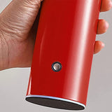 Beufee Lampe de table de champignons sans fil rechargeable, portable 3 couleurs étape sans étape lampe de champignon à côté de la lampe de bureau lampe de nuit (Rouge)