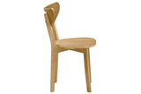 Chaises scandinaves Finition chêne (Lot de 2) Leena
