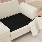 Dolamaní Canapé 3 places, petit format, avec accoudoirs évasés, volant amovible et pieds en bois, canapé 3 places et canapé en tissu chennille pour salon, blanc