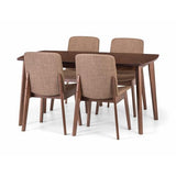 Julian Bowen Lot de 2 chaises de salle à manger Kensington, noyer