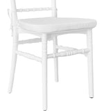 okAffareFatto di Zimbardi Costanza Chaise de salle à manger chiavarina blanc modèle renforcé avec coussin antidérapant innovant