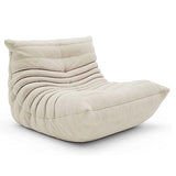 Pouf inclinable doux – Fauteuil ancien pour salon, chambre, bureau et salon d'angle