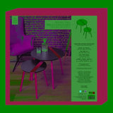 HOME DECO FACTORY The Lot de 2 Tables Basses Gigognes Rondes Bicolore Relief Noir, Bois d'ingénierie, Small 40 x 40 cm-Tall 60 x 40 cm