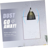 GLSTOY Lustre Fer Artisanal Abat-jour Maille Pour Suspension Au Plafond Éclairage Décoratif Pour Salle à Manger Et Supermarché Compatible Modèle Ouverture