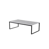 Paris Prix Table Basse en Marbre Estelle 120cm Blanc
