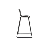 Miliboo Tabourets de Bar Design Noir 76 cm (Lot de 2) ONA
