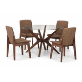 Julian Bowen Lot de 2 chaises de salle à manger Kensington, noyer