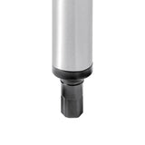 Vogue Table pliante en acier inoxydable poli, taille : 900 (H) x 1200 (L) x 600 (P) mm, utilisation intérieure et extérieure, CB905