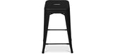 Iconik Interior Tolix Style Tabouret de Bar - Design Industriel - Acier Mat - 60cm - Nouvelle édition - Stylix Vert
