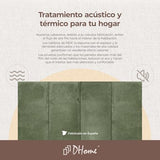 DHOME Tête de Lit Capitonnée en Velours Côtelé Premium Uni Anti-Taches Design Modulaire Vertical Autocollant Tête de Lit Chambre Rembourrée (Vert Forêt, 100cm, Hauteur 80cm, x3)